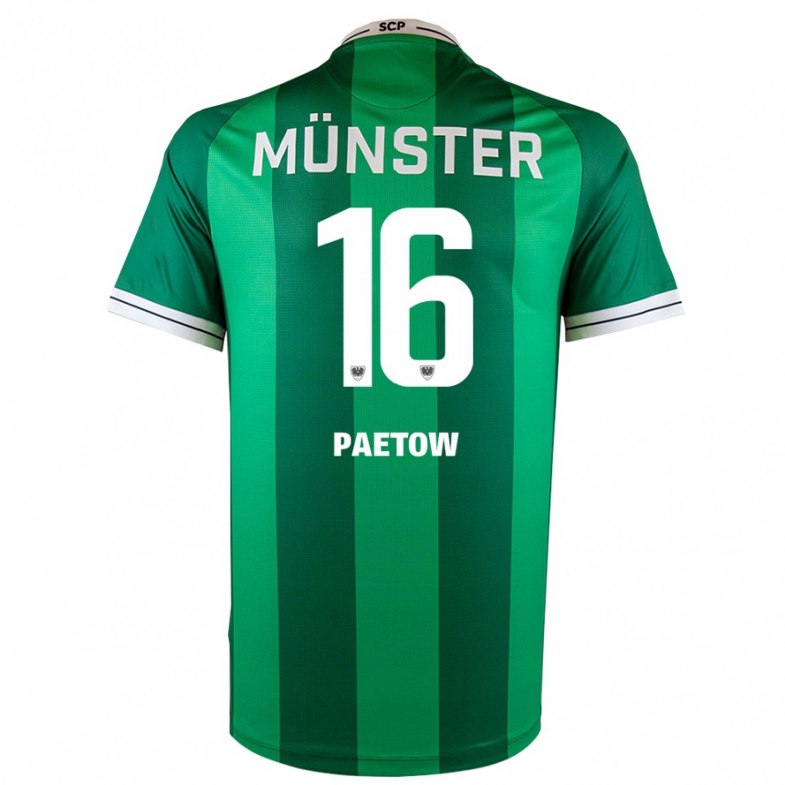 נשים כדורגל טורגה פטוב #16 ירוק לבן ג'רזי ביתית 2025/26