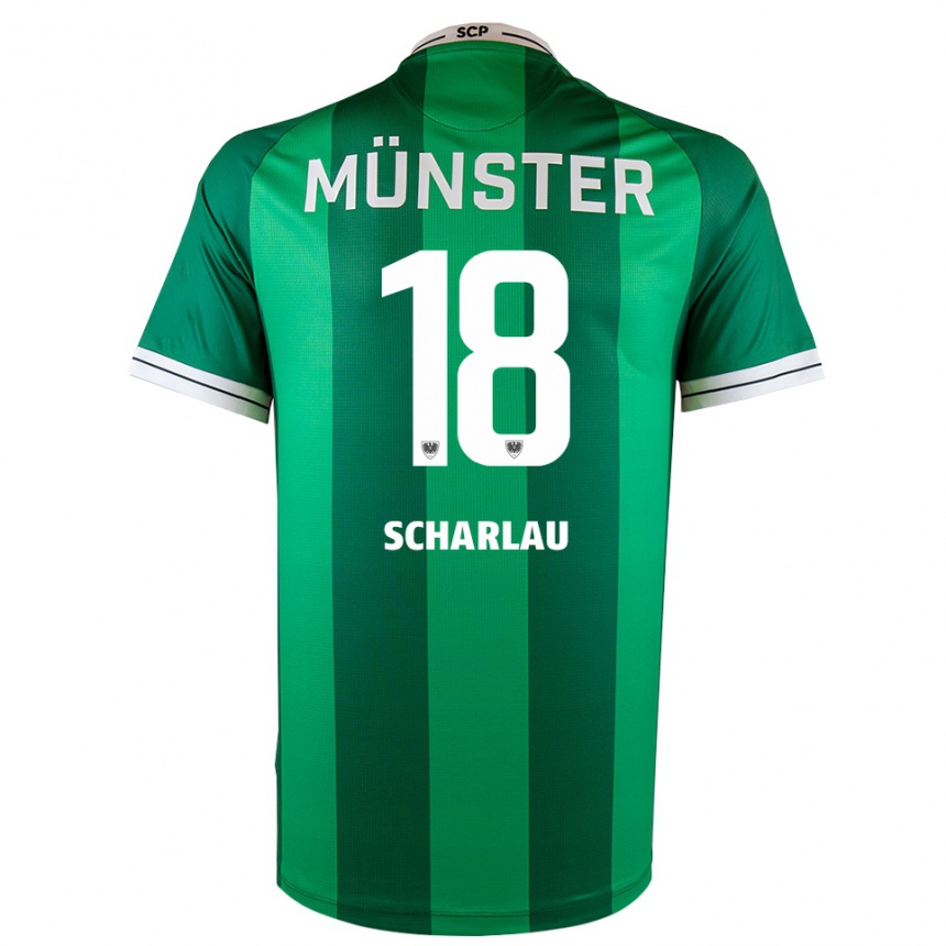 נשים כדורגל מישל שרלאו #18 ירוק לבן ג'רזי ביתית 2025/26