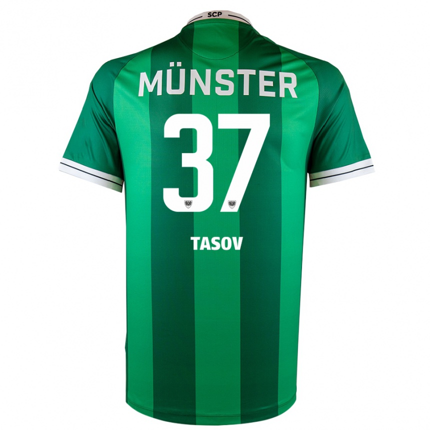 נשים כדורגל לאון טאסוב #37 ירוק לבן ג'רזי ביתית 2025/26