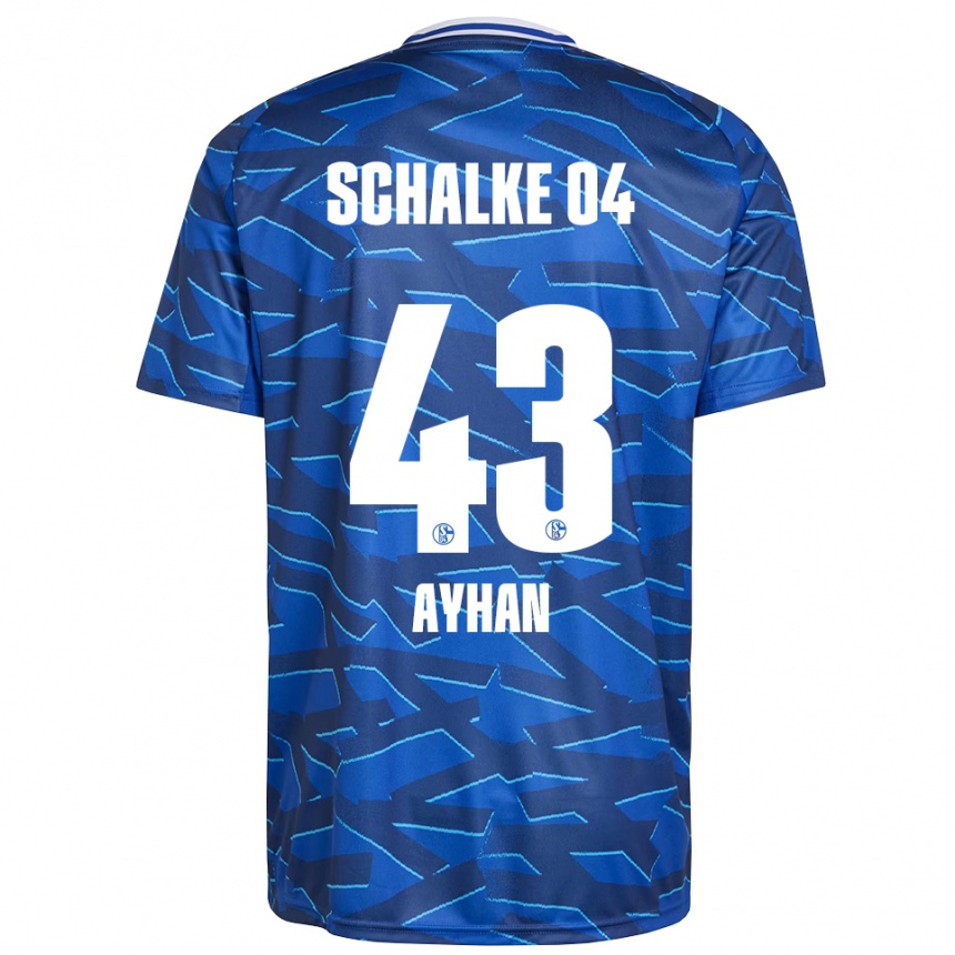 נשים כדורגל Mertcan Ayhan #43 כחול רויאל לבן ג'רזי ביתית 2025/26