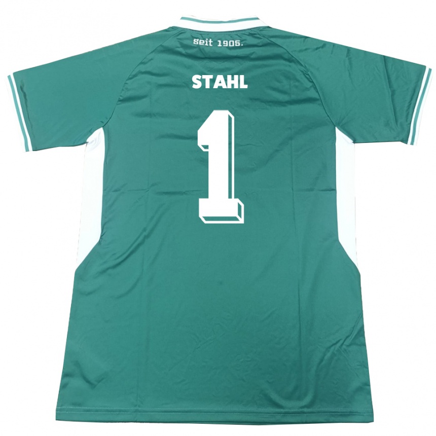 נשים כדורגל טוני סטאהל #1 ירוק לבן ג'רזי ביתית 2025/26