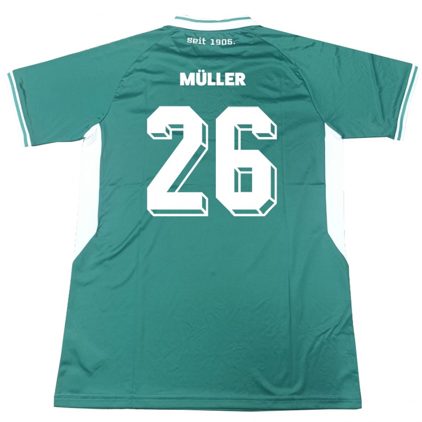 נשים כדורגל Maro Müller #26 ירוק לבן ג'רזי ביתית 2025/26