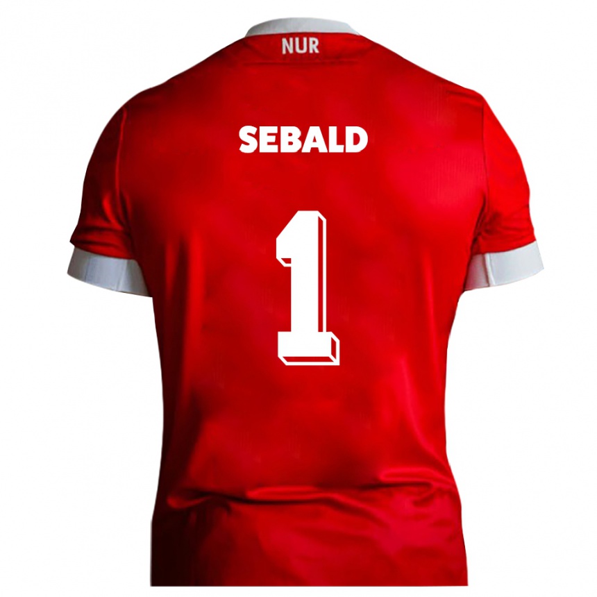 נשים כדורגל אלכסנדר זבאלד #1 אדום לבן ג'רזי ביתית 2025/26