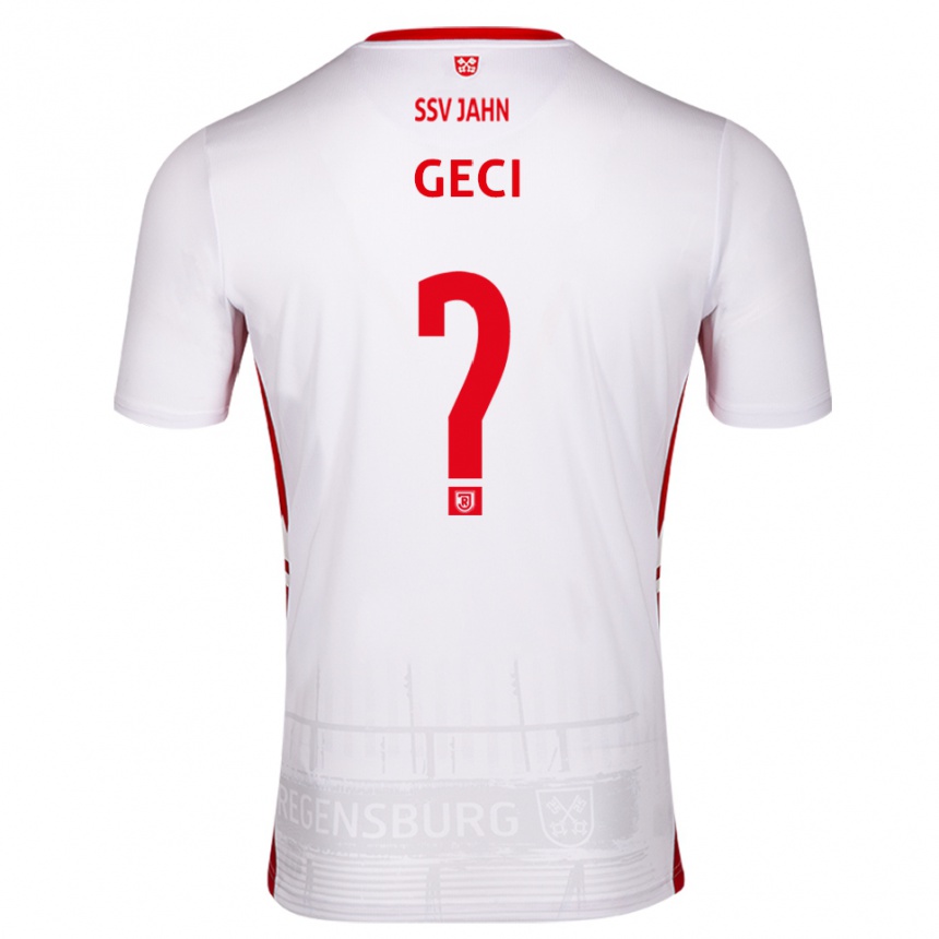 נשים כדורגל Diljan Geci #0 לבן אדום ג'רזי ביתית 2025/26