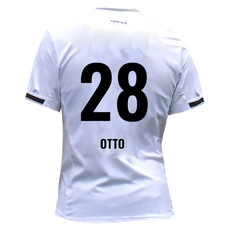 נשים כדורגל יארי אוטו #28 לבן אדום ג'רזי ביתית 2025/26