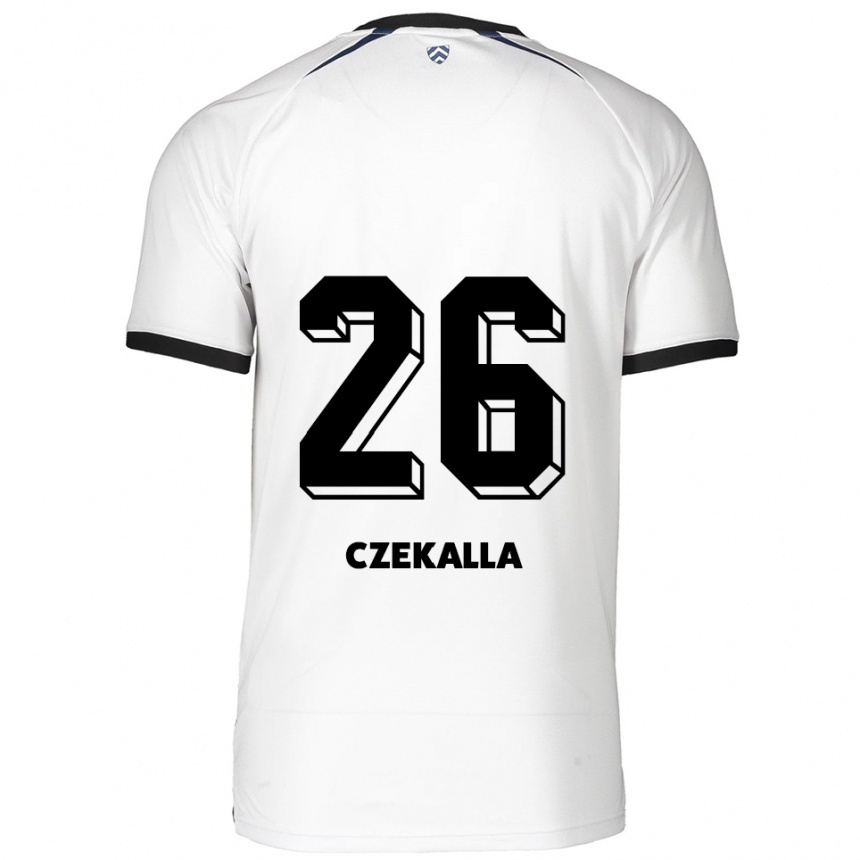 נשים כדורגל אנה פאוליני צ׳קאלה #26 לבן שחור הרחק ג'רזי 2025/26