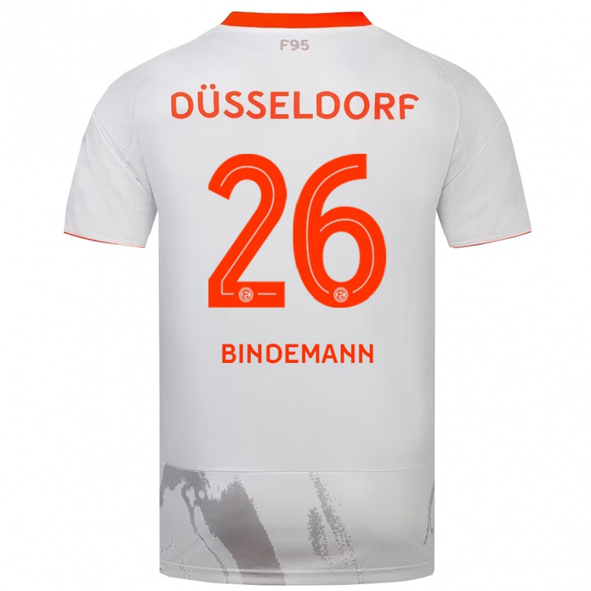 נשים כדורגל דניז-פביאן בנדמן #26 לבן כתום הרחק ג'רזי 2025/26