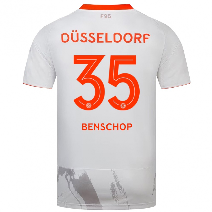 נשים כדורגל צ'רליסון בנסחופ #35 לבן כתום הרחק ג'רזי 2025/26