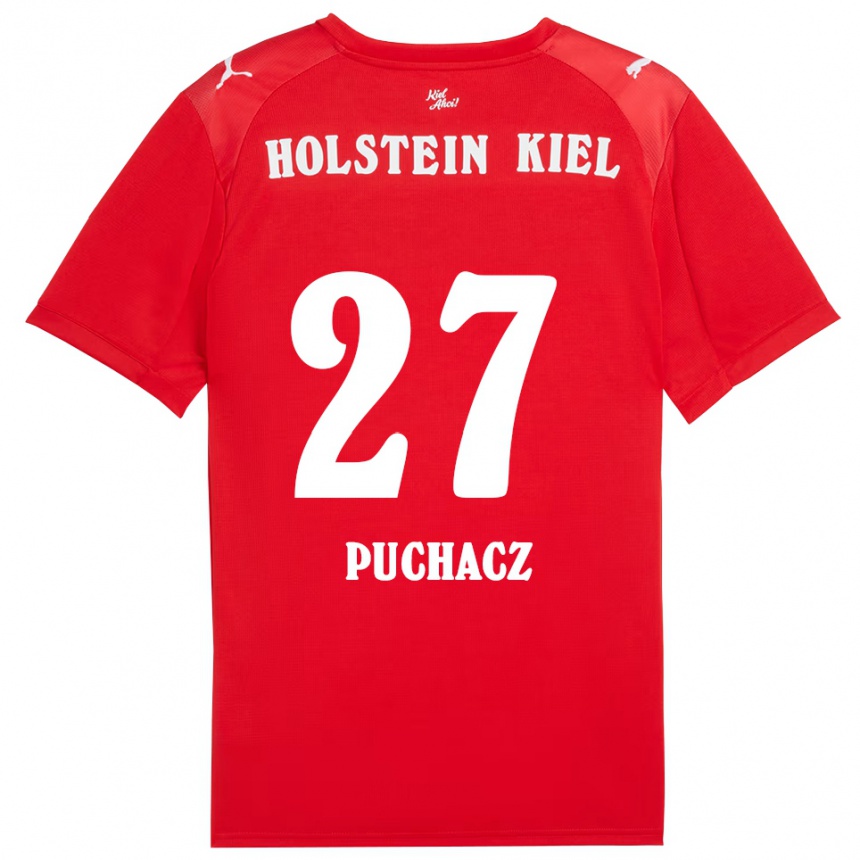 נשים כדורגל טימוטאוז פוחצ' #27 אדום כחול הרחק ג'רזי 2025/26