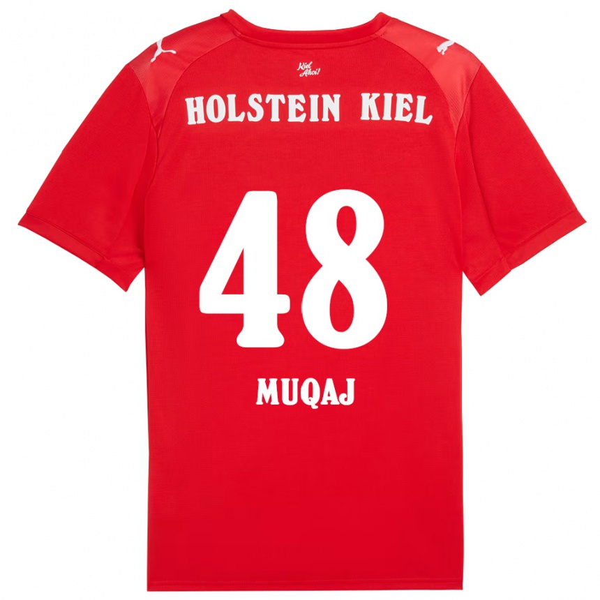 נשים כדורגל חאמזה מוקאג׳ #48 אדום כחול הרחק ג'רזי 2025/26