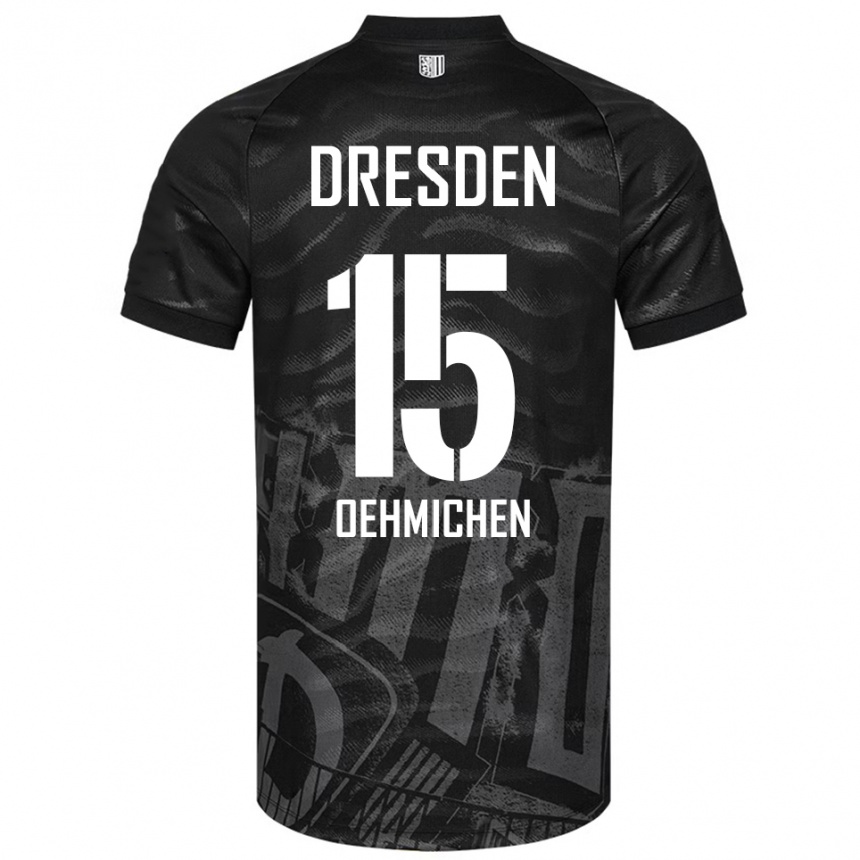 נשים כדורגל ג׳וליוס אוהמיכן #15 שחור אפור הרחק ג'רזי 2025/26