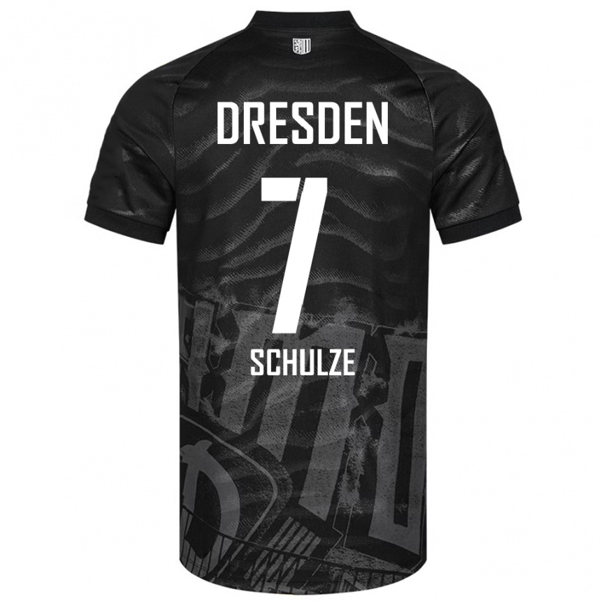 נשים כדורגל לנוקס שולצה #7 שחור אפור הרחק ג'רזי 2025/26