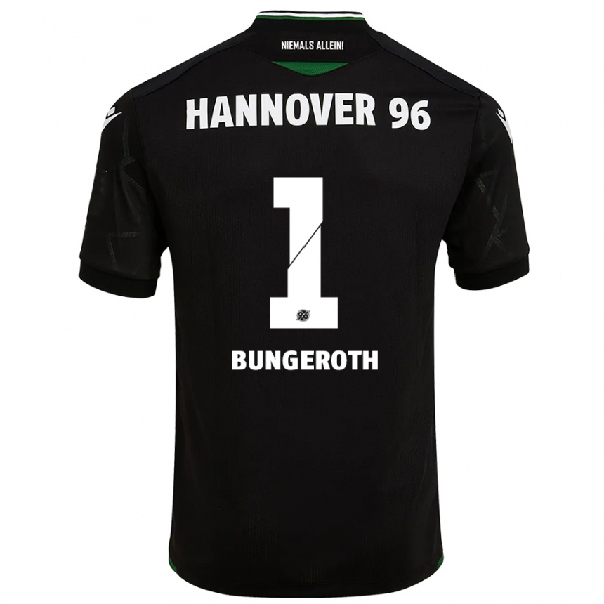 נשים כדורגל לאה בונגרות #1 שחור ירוק הרחק ג'רזי 2025/26