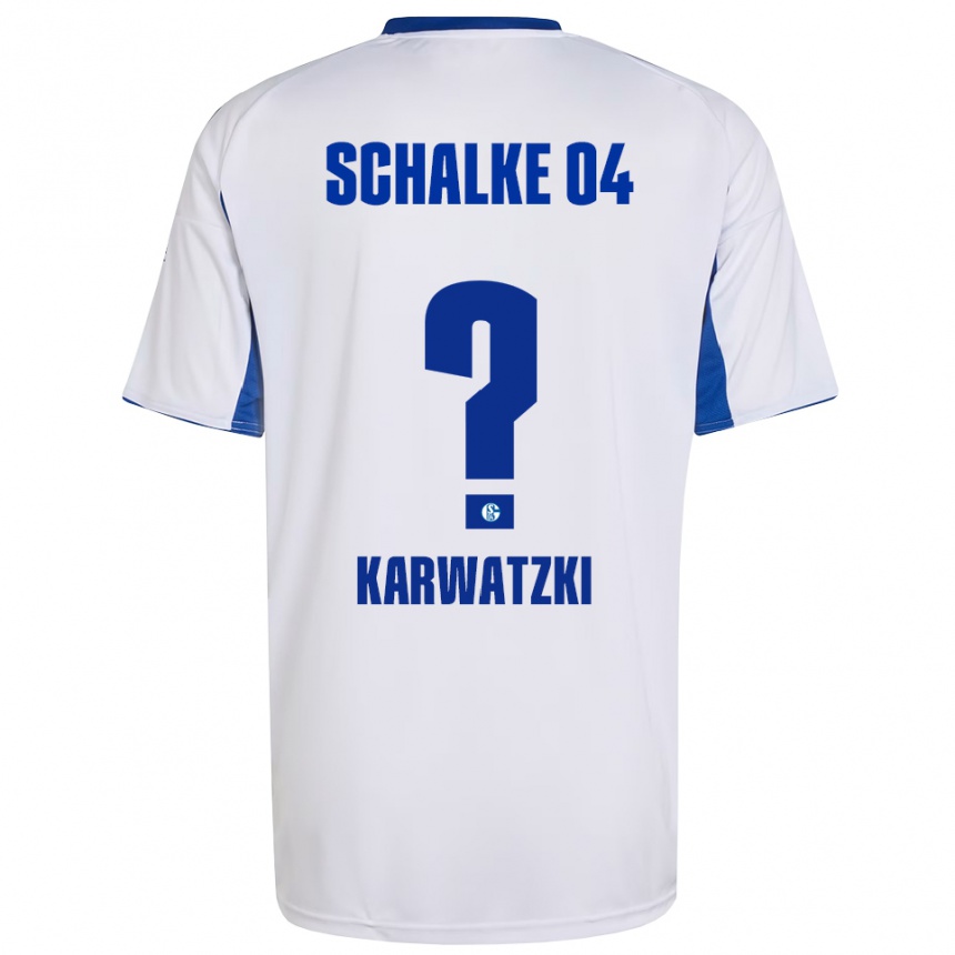 נשים כדורגל לוסי קרבצקי #0 לבן כחול הרחק ג'רזי 2025/26