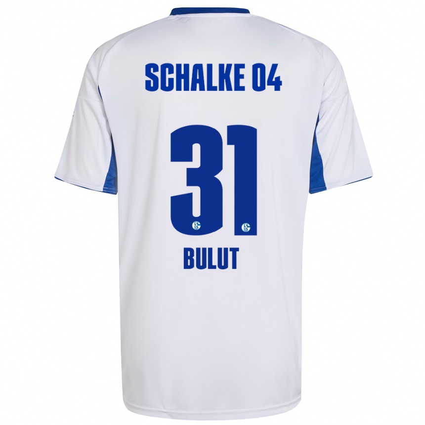 נשים כדורגל טיילן בולוט #31 לבן כחול הרחק ג'רזי 2025/26