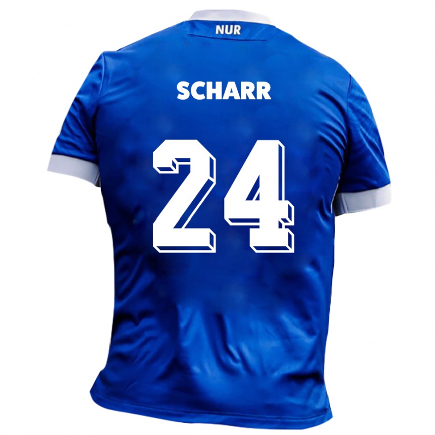 נשים כדורגל יאנה מרטן שאר #24 כחול לבן הרחק ג'רזי 2025/26