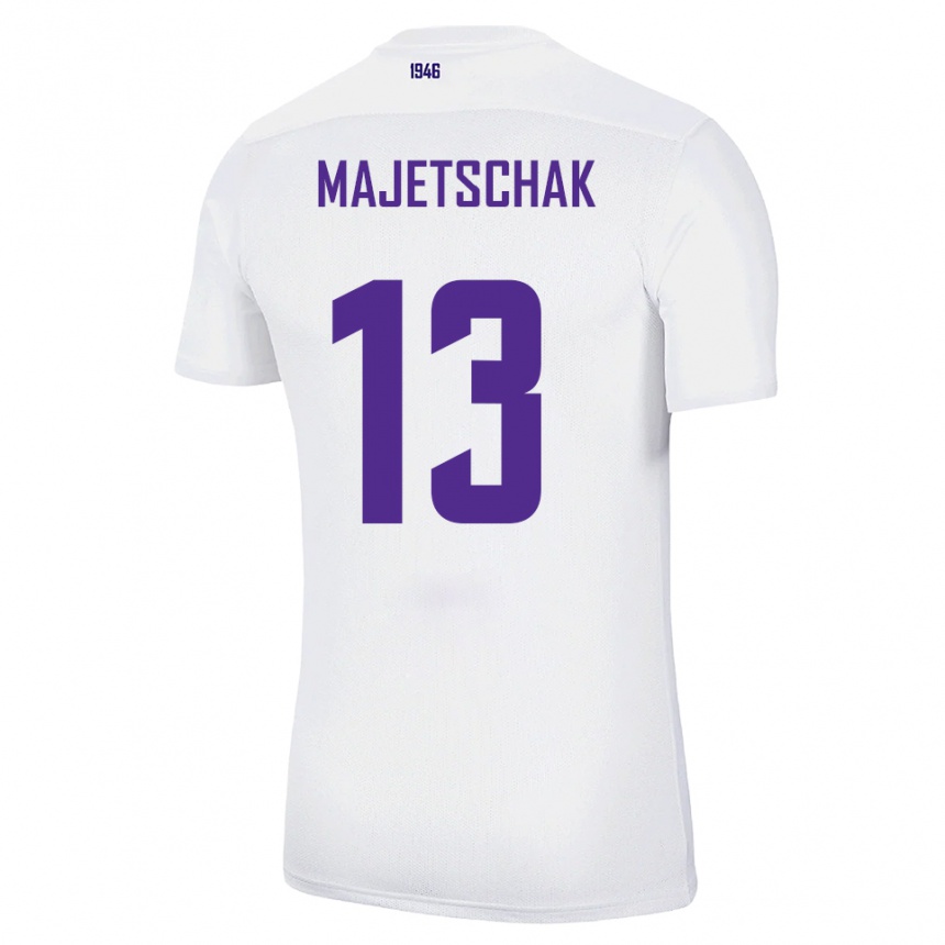 נשים כדורגל אריק מאייטשאק #13 לבן ירוק הרחק ג'רזי 2025/26