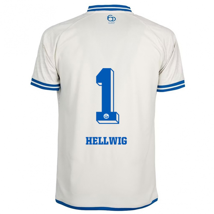 נשים כדורגל מרלה הלוויג #1 לבן כחול הרחק ג'רזי 2025/26