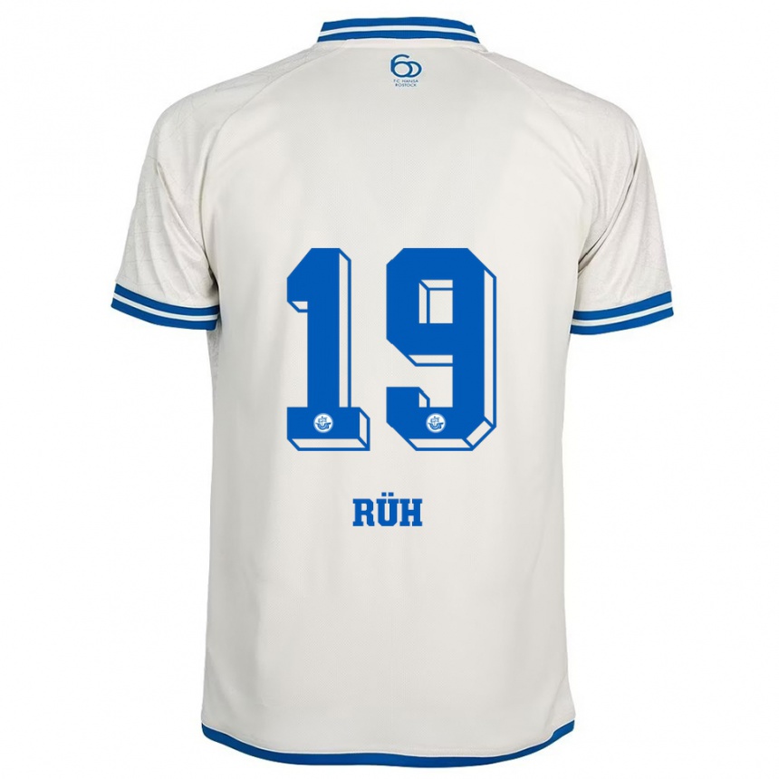 נשים כדורגל ג׳וליאן רו #19 לבן כחול הרחק ג'רזי 2025/26