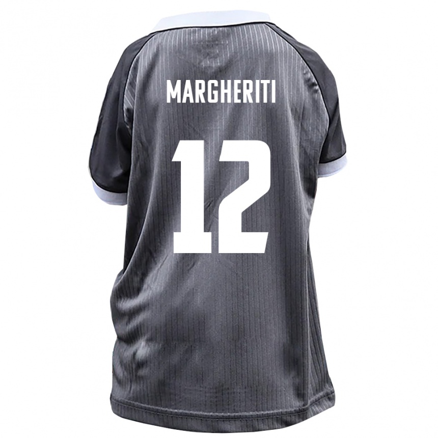נשים כדורגל דנילו מרגריטי #12 אפור לבן הרחק ג'רזי 2025/26