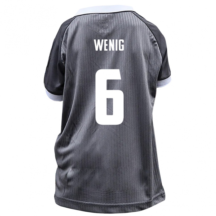 נשים כדורגל מרסל וניג #6 אפור לבן הרחק ג'רזי 2025/26