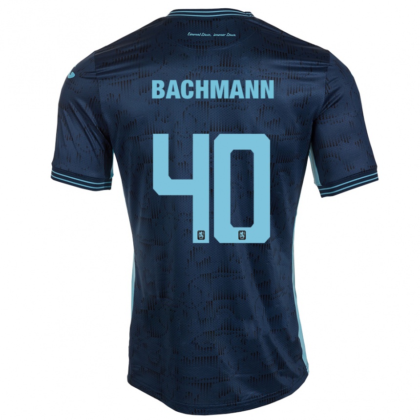 נשים כדורגל Paul Bachmann #40 כחול רויאל הרחק ג'רזי 2025/26