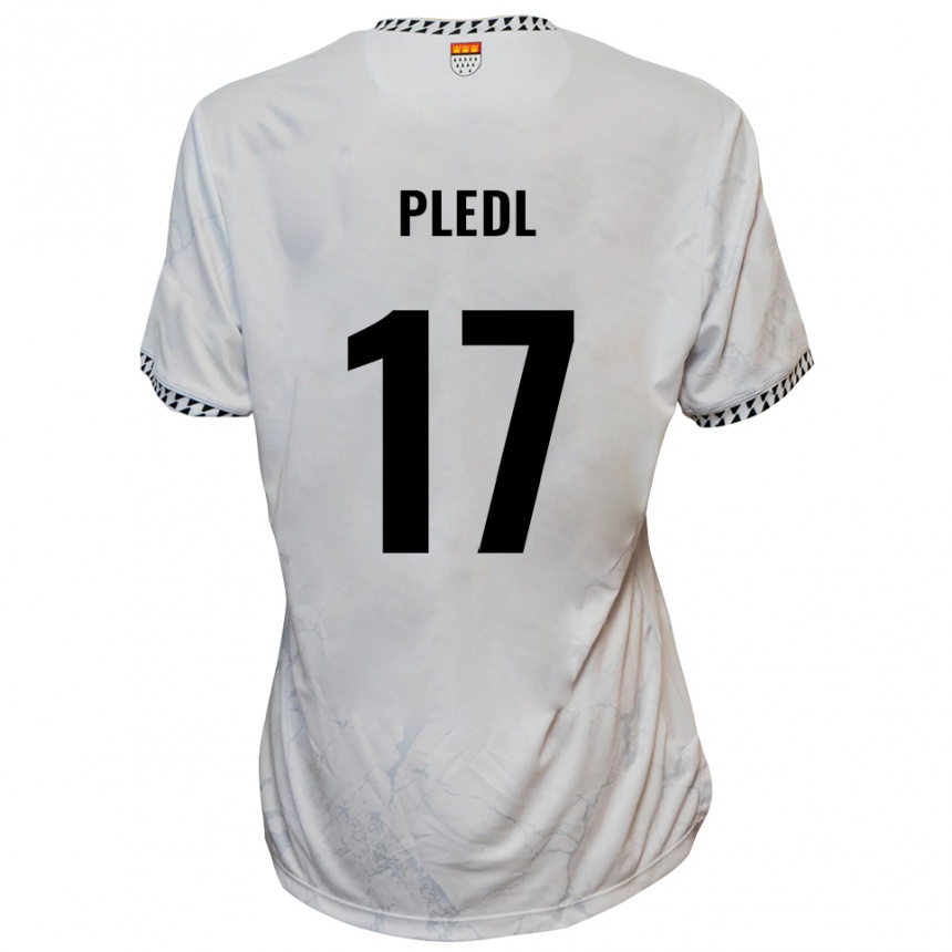 נשים כדורגל מרקו פלדל #17 לבן שחור הרחק ג'רזי 2025/26