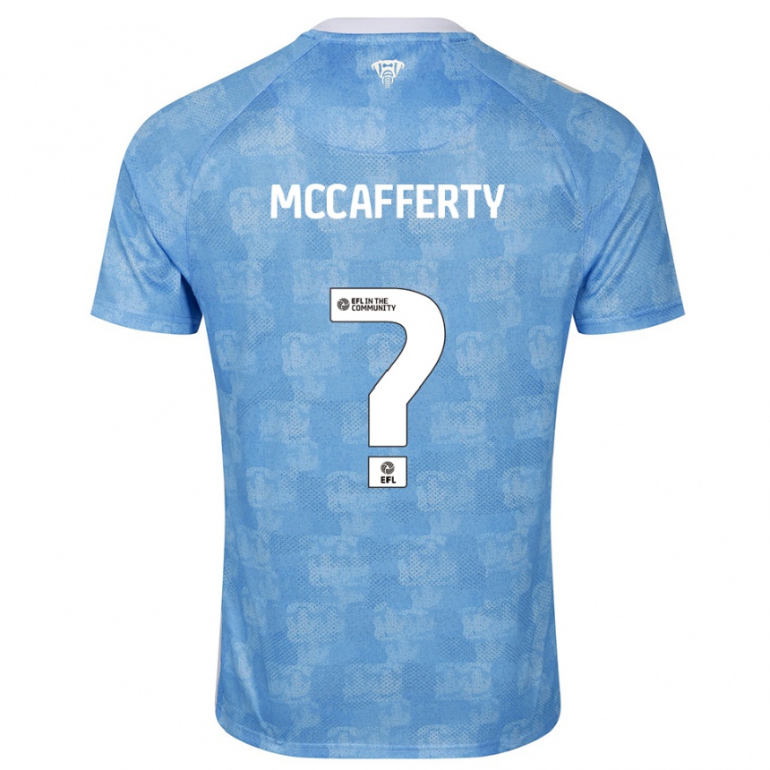 ילדים כדורגל לואיס מקפרטי #0 תכלת לבן ג'רזי ביתית 2025/26