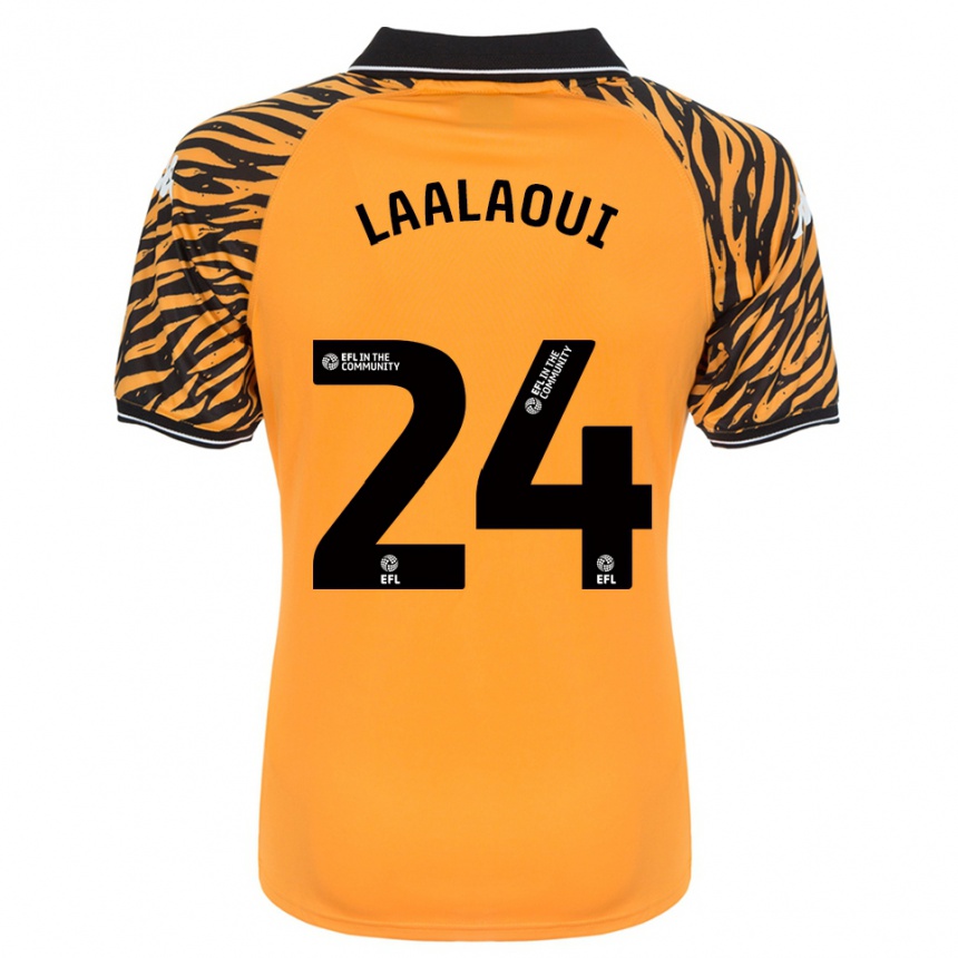 ילדים כדורגל רדה ללאוי #24 כתום שחור ג'רזי ביתית 2025/26