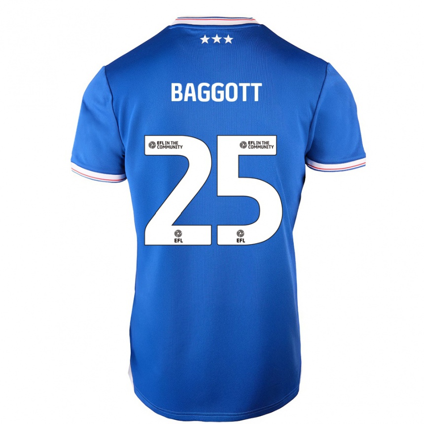 ילדים כדורגל אלקן בגוט #25 כחול לבן ג'רזי ביתית 2025/26