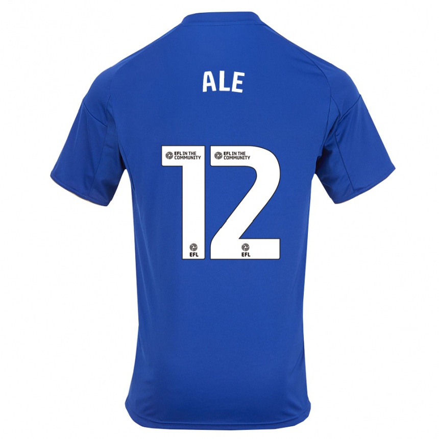 ילדים כדורגל אסמיטה אלה #12 כחול זהב ג'רזי ביתית 2025/26