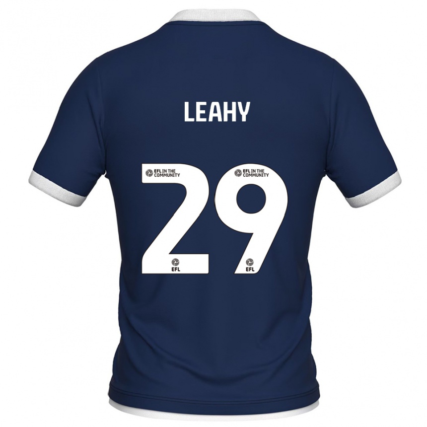 ילדים כדורגל טום לייהי #29 כחול נייבי לבן ג'רזי ביתית 2025/26