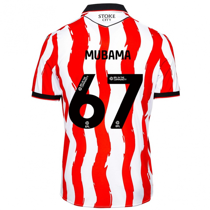 ילדים כדורגל מלכות אלוהית #67 לבן אדום ג'רזי ביתית 2025/26