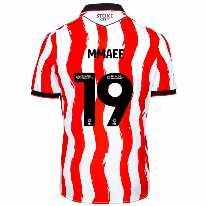 ילדים כדורגל ראיין מאה #19 לבן אדום ג'רזי ביתית 2025/26 ילדים כדורגל ראיין מאה #19 לבן אדום ג'רזי ביתית 2025/26