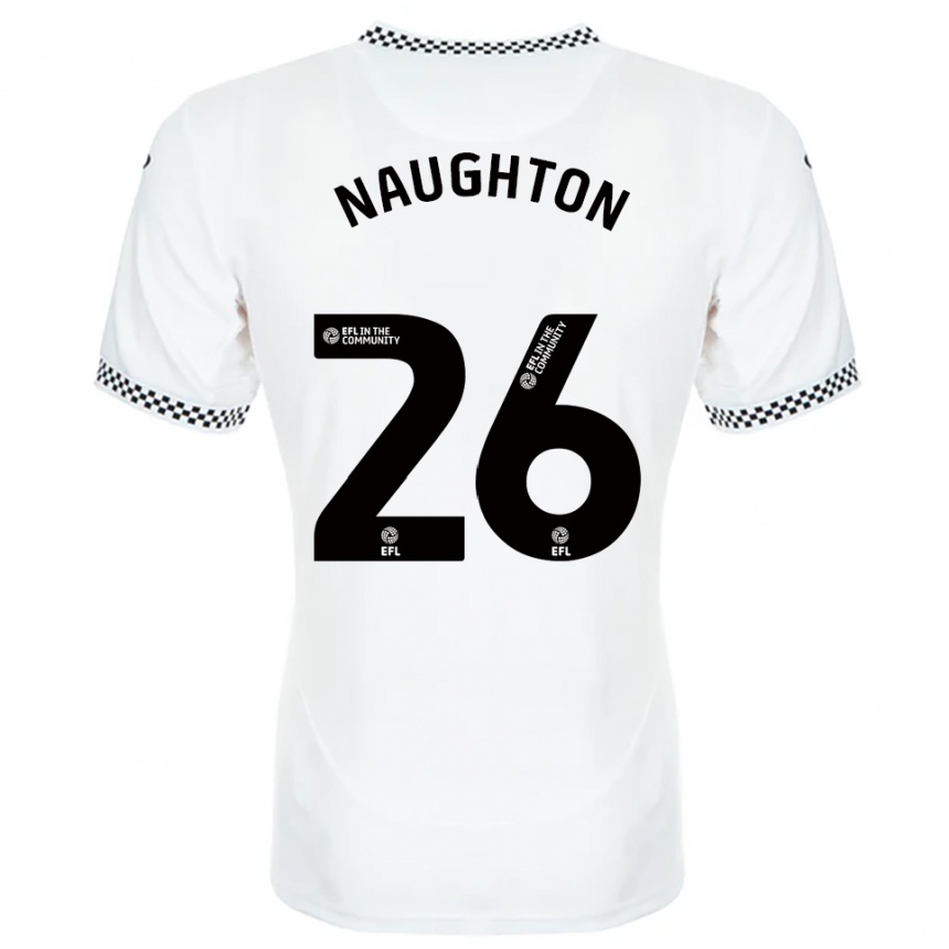 ילדים כדורגל קייל נוטון #26 לבן כתום ג'רזי ביתית 2025/26