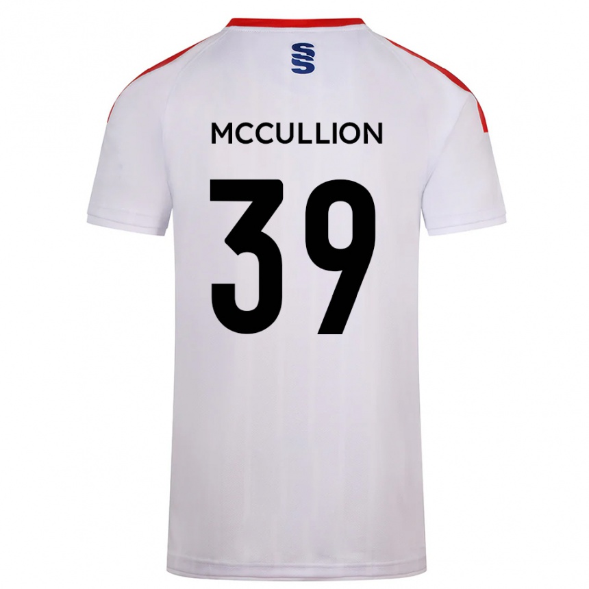 ילדים כדורגל Gerald Mccullion #39 לבן כחול נייבי ג'רזי ביתית 2025/26