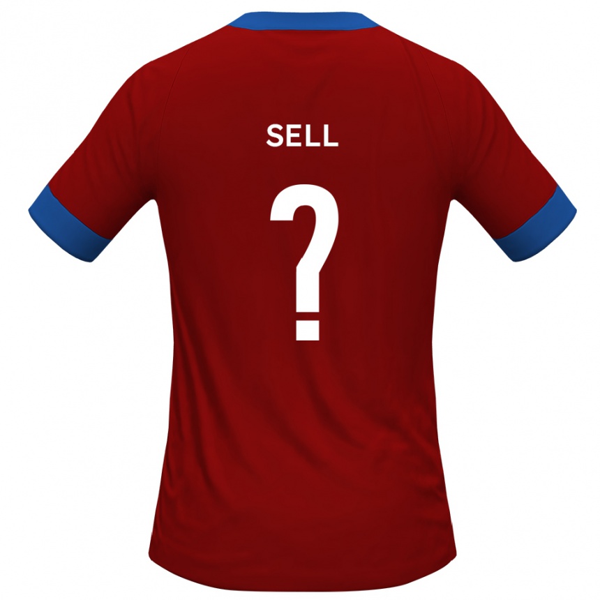 ילדים כדורגל Charlie Sell #0 כחול אדום ג'רזי ביתית 2025/26