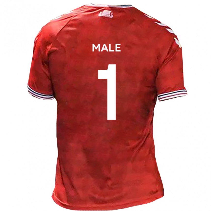 ילדים כדורגל הריסון דארן מייל #1 אדום לבן ג'רזי ביתית 2025/26