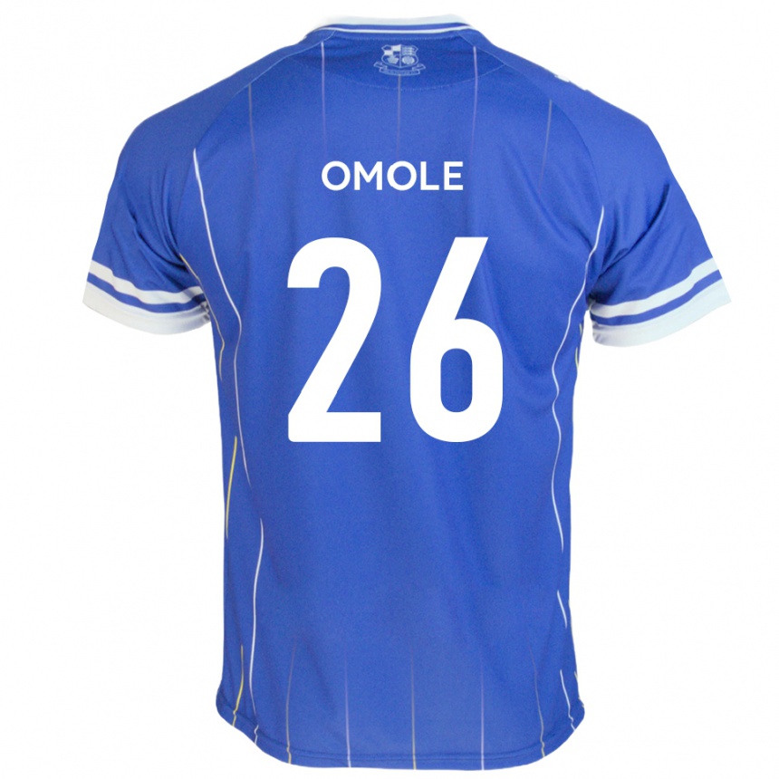 ילדים כדורגל טובי אומול #26 כחול מלכותי ג'רזי ביתית 2025/26