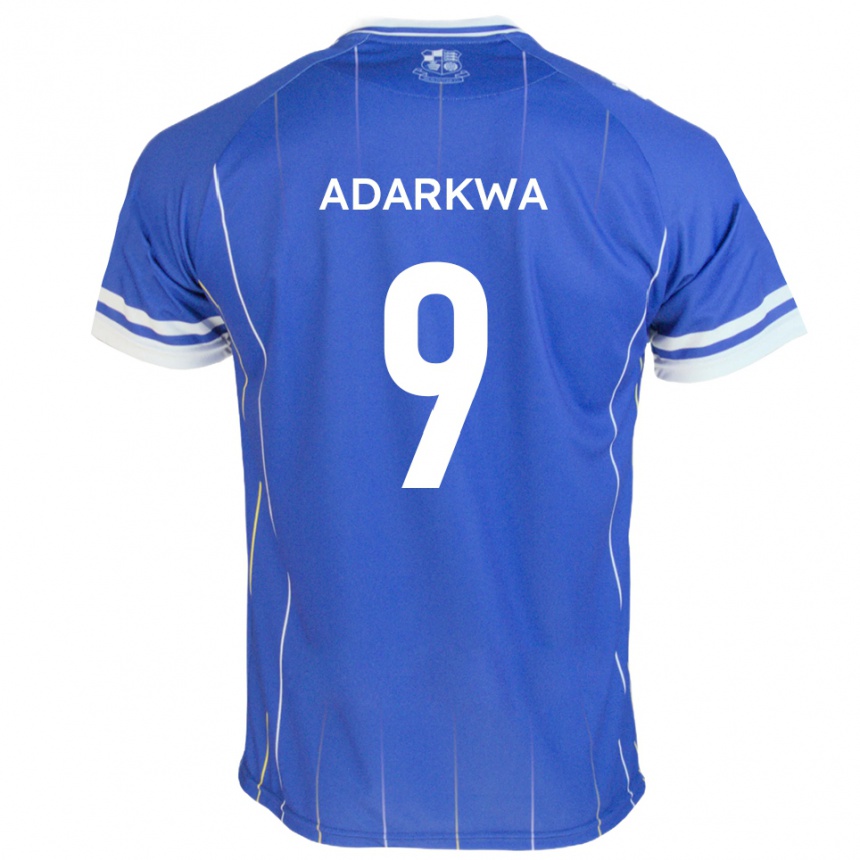 ילדים כדורגל שון ג׳ורדן אדרקווה #9 כחול מלכותי ג'רזי ביתית 2025/26