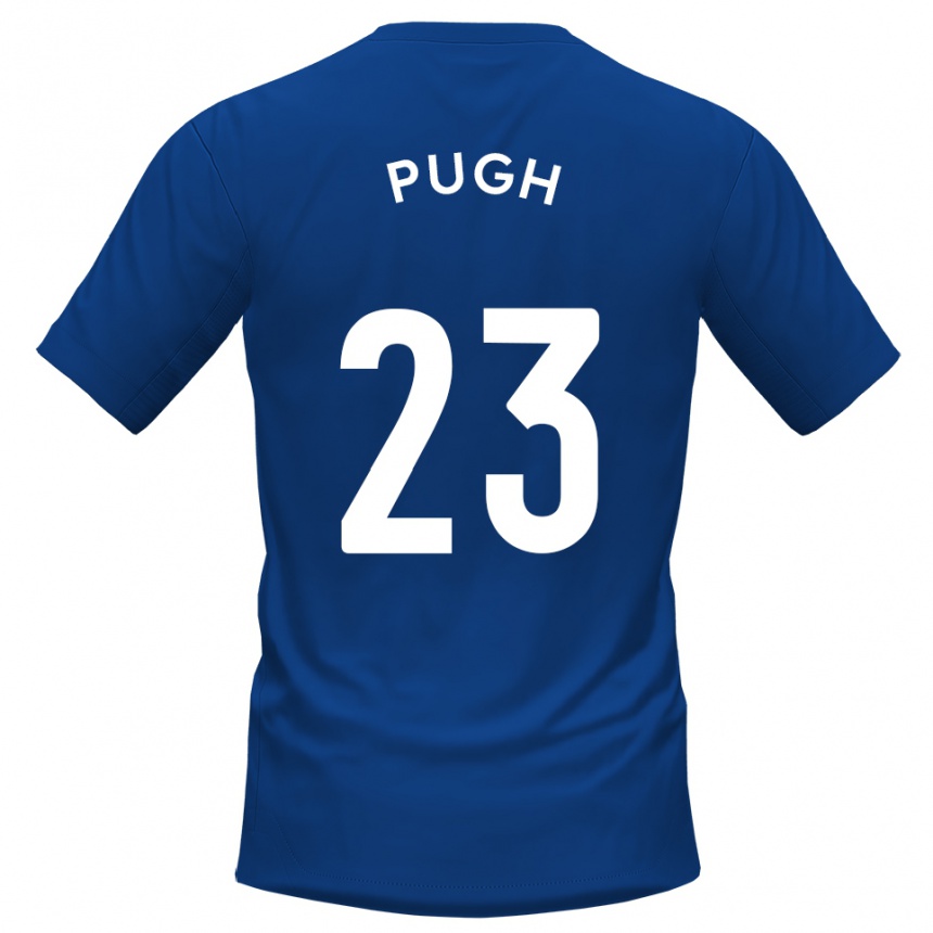 ילדים כדורגל Tom Pugh #23 כחול לבן ג'רזי ביתית 2025/26