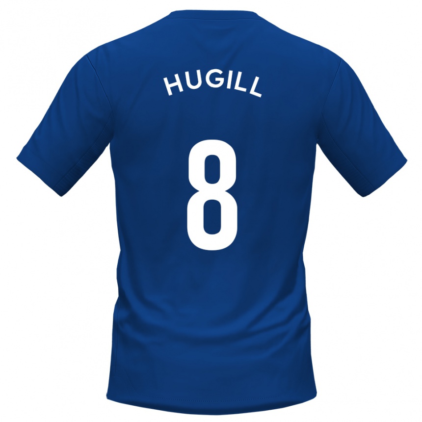 ילדים כדורגל וויל ג׳יימס הוגיל #8 כחול לבן ג'רזי ביתית 2025/26