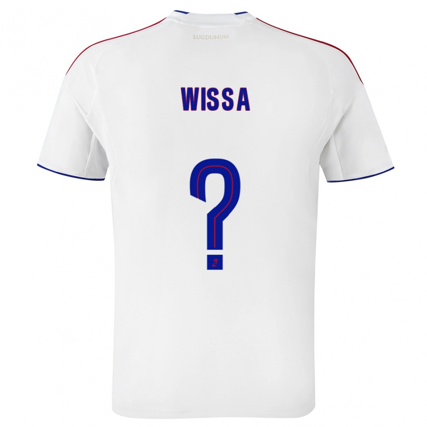 ילדים כדורגל אלי וויסה #0 לבן אדום ג'רזי ביתית 2025/26