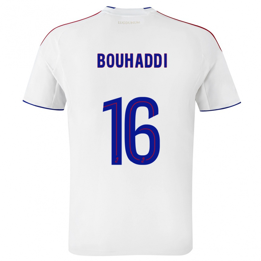 ילדים כדורגל שרה בוהאדי #16 לבן אדום ג'רזי ביתית 2025/26 ילדים כדורגל שרה בוהאדי #16 לבן אדום ג'רזי ביתית 2025/26