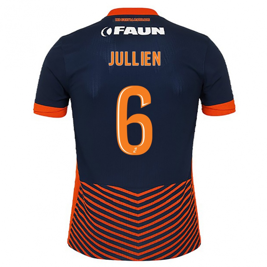 ילדים כדורגל כריסטופר ז'וליין #6 כחול חצות כתום ג'רזי ביתית 2025/26 ילדים כדורגל כריסטופר ז'וליין #6 כחול חצות כתום ג'רזי ביתית 2025/26
