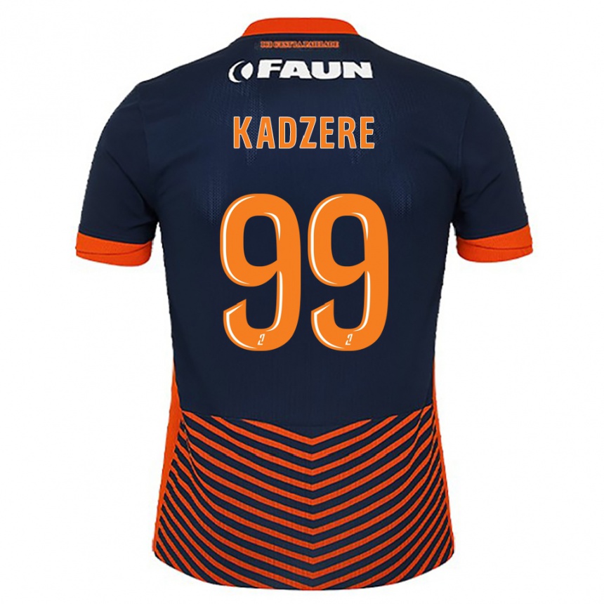 ילדים כדורגל רוז קאדזר #99 כחול חצות כתום ג'רזי ביתית 2025/26