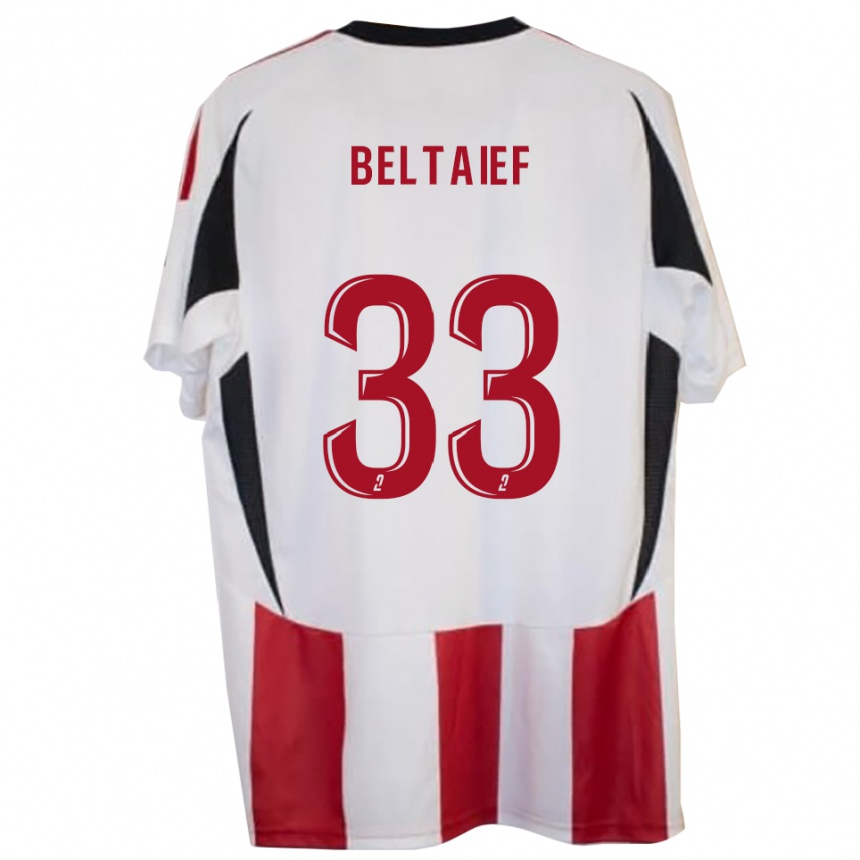 ילדים כדורגל זייד בלטאייף #33 אדום כחול ג'רזי ביתית 2025/26