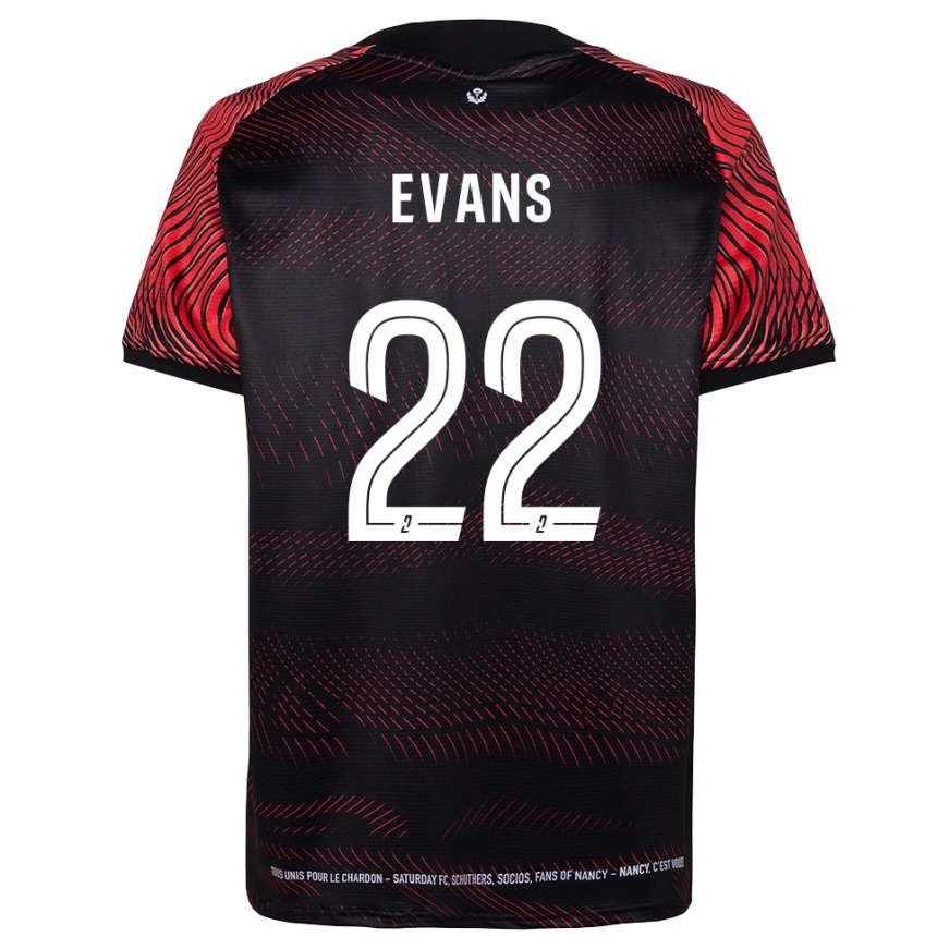 ילדים כדורגל Jimmy Evans #22 לבן אדום ג'רזי ביתית 2025/26