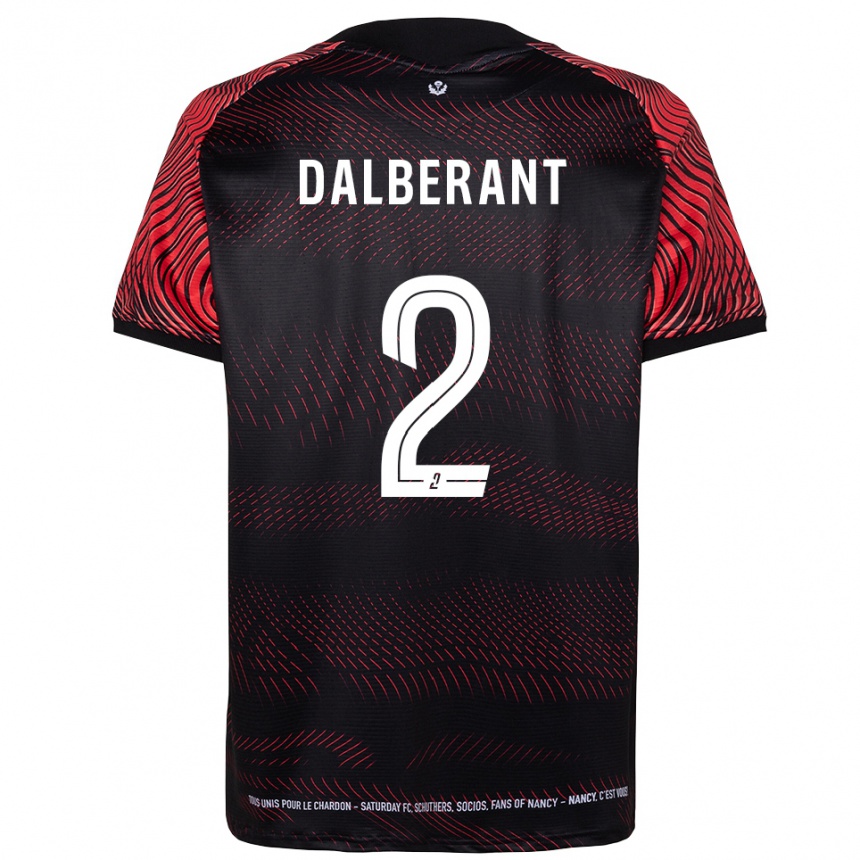 ילדים כדורגל Jean-Michel Dalberant #2 לבן אדום ג'רזי ביתית 2025/26