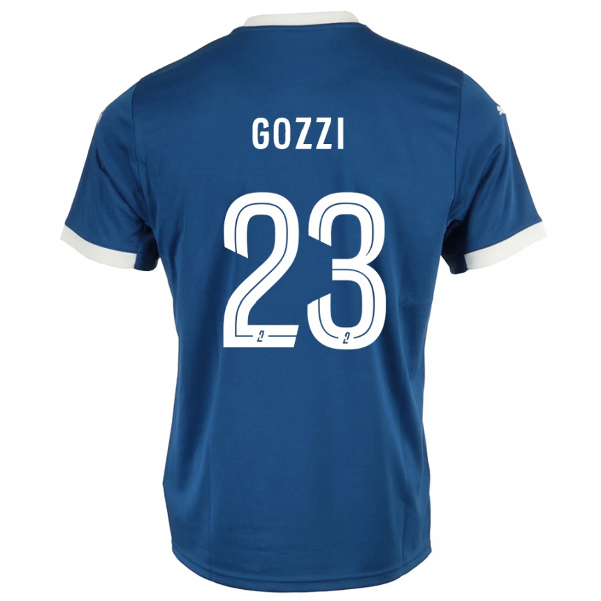 ילדים כדורגל פאולו גוזי #23 כחול לבן ג'רזי ביתית 2025/26